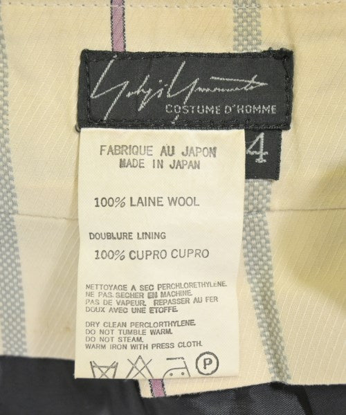 YOHJI YAMAMOTO COSTUME D'HOMME กางเกงขายาว