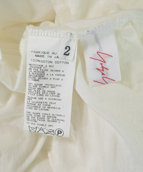 YOHJI YAMAMOTO +NOIR เสื้อยืด/เสื้อท็อปส์