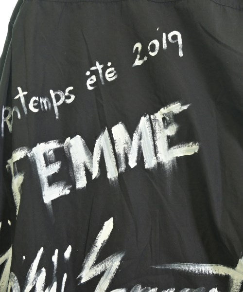 YOHJI YAMAMOTO +NOIR เดรสที่เป็นเสื้อเชิ้ตตัวยาว