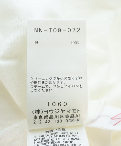 YOHJI YAMAMOTO +NOIR เสื้อยืด/เสื้อท็อปส์