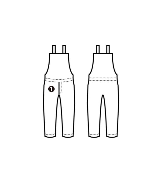 COMME des GARCONS ชุดเอี๊ยม/เสื้อคลุมหลวมๆ/จั๊มสูท