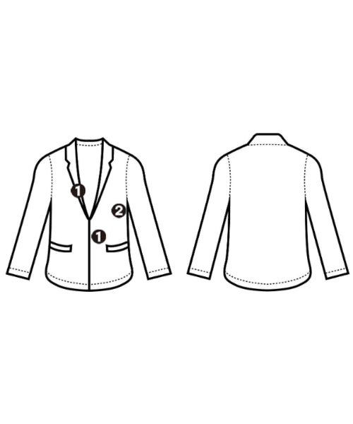 COMME des GARCONS แจ็คเก็ตลำลอง