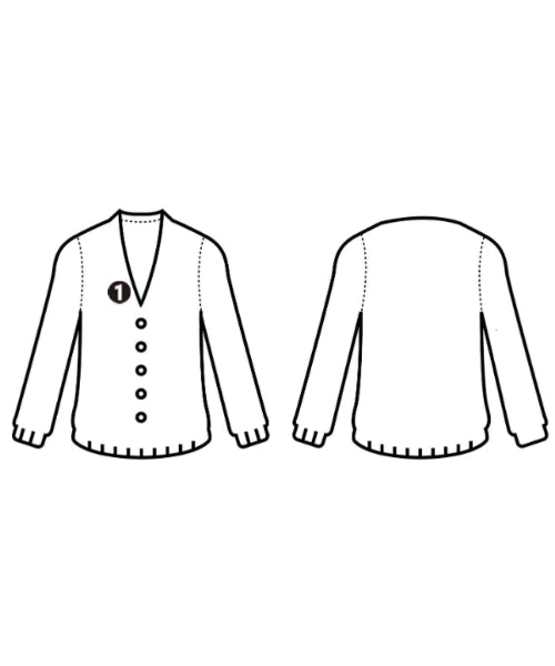 COMME des GARCONS เสื้อคาร์ดิแกน