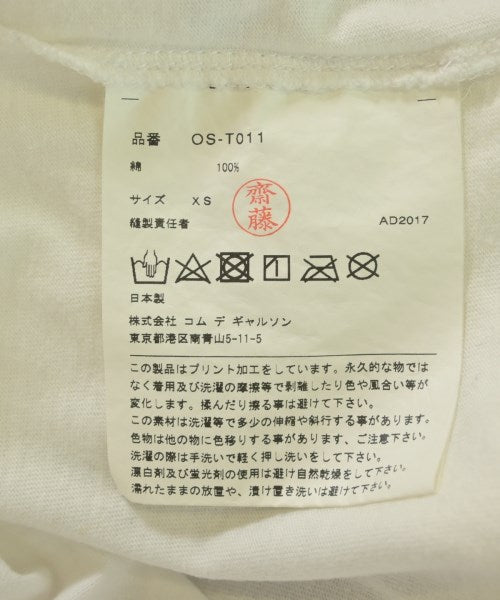COMME des GARCONS เสื้อยืด/เสื้อท็อปส์