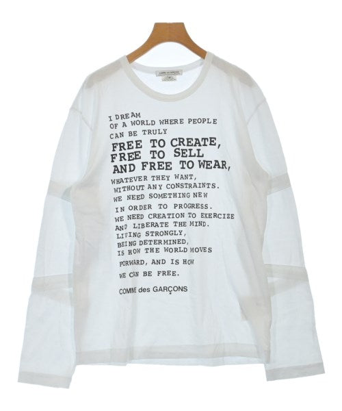COMME des GARCONS เสื้อยืด/เสื้อท็อปส์