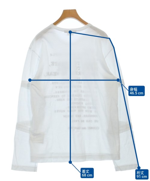COMME des GARCONS เสื้อยืด/เสื้อท็อปส์