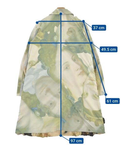 COMME des GARCONS เสื้อคลุมคอปก Soutien