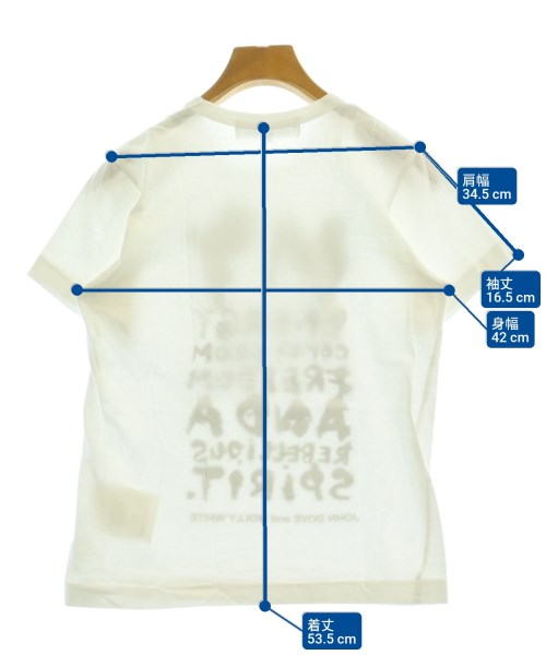 COMME des GARCONS เสื้อยืด/เสื้อท็อปส์