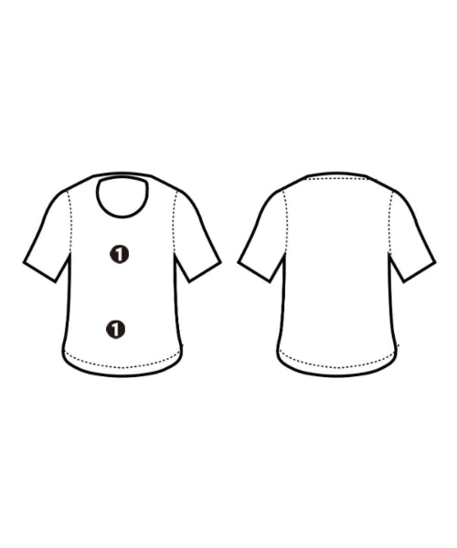 COMME des GARCONS เสื้อยืด/เสื้อท็อปส์