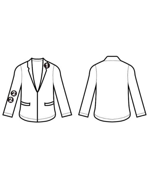 COMME des GARCONS แจ็คเก็ตลำลอง