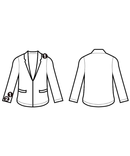 COMME des GARCONS แจ็คเก็ตลำลอง