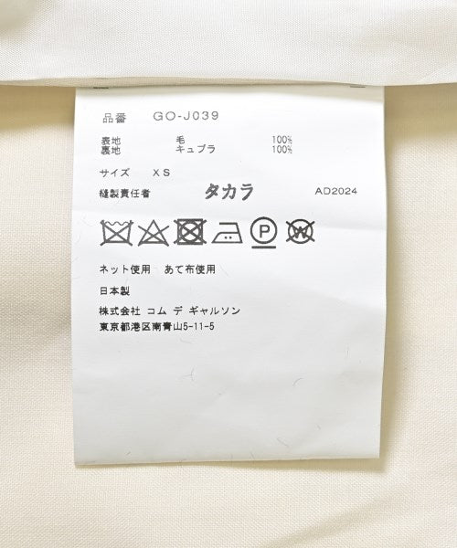COMME des GARCONS เบลเซอร์/แจ็คเก็ตสูท