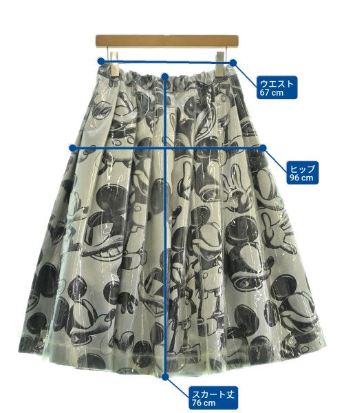 COMME des GARCONS กระโปรงยาว/แม็กซี่ยาว