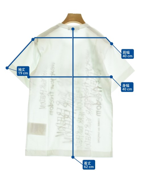 COMME des GARCONS เสื้อยืด/เสื้อท็อปส์