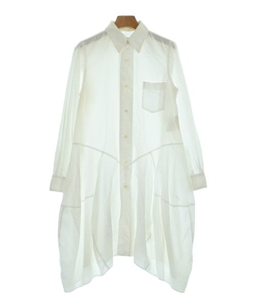 COMME des GARCONS เดรสที่เป็นเสื้อเชิ้ตตัวยาว