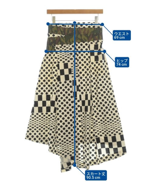 COMME des GARCONS กระโปรงยาวถึงเข่า
