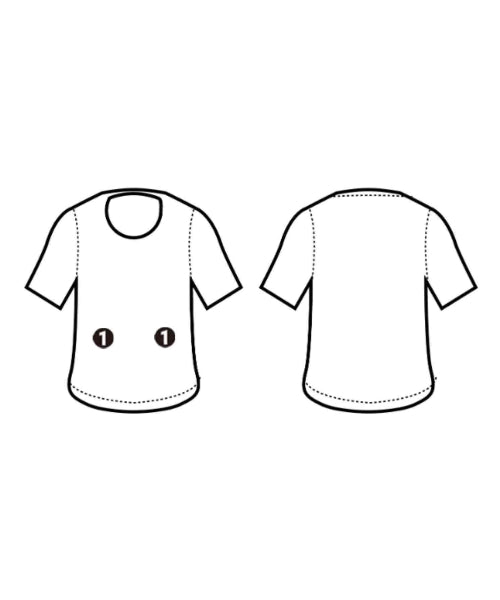COMME des GARCONS เสื้อยืด/เสื้อท็อปส์