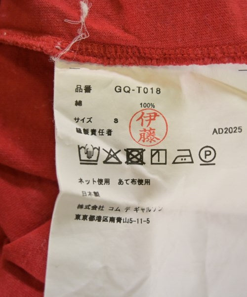 COMME des GARCONS เสื้อยืด/เสื้อท็อปส์