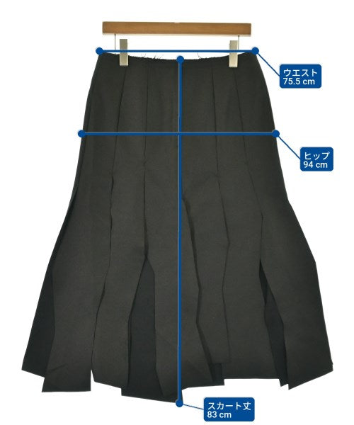 COMME des GARCONS กระโปรงยาว/แม็กซี่ยาว