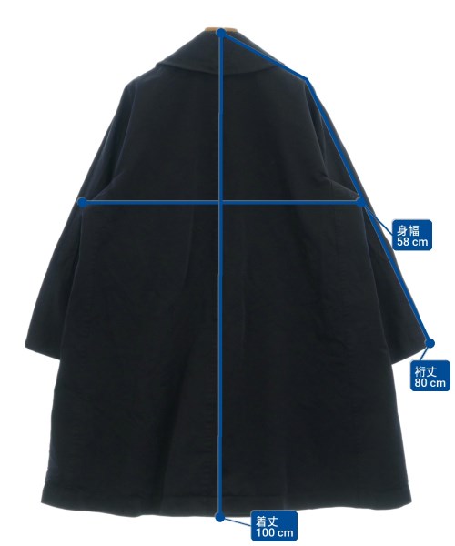 COMME des GARCONS เสื้อคลุมคอปก Soutien