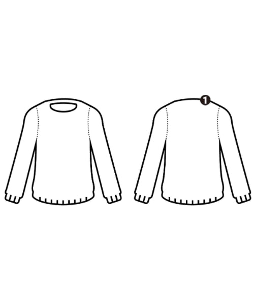 COMME des GARCONS เสื้อกันหนาว