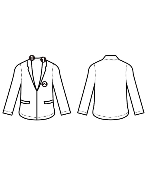 COMME des GARCONS แจ็คเก็ตลำลอง