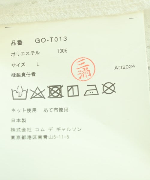 COMME des GARCONS เสื้อยืด/เสื้อท็อปส์