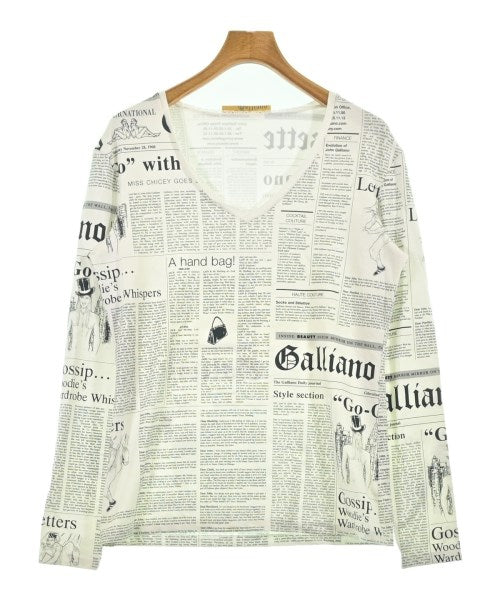 John Galliano เสื้อยืด/เสื้อท็อปส์