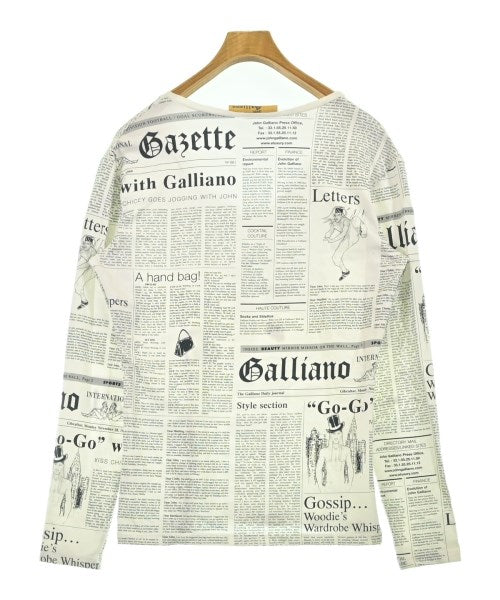 John Galliano เสื้อยืด/เสื้อท็อปส์