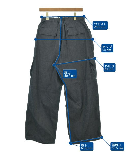 COMME des GARCONS HOMME กางเกงมีกระเป๋าข้างกางเกง2-4 กระเป๋า