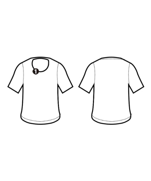 PLAY COMME des GARCONS เสื้อยืด/เสื้อท็อปส์