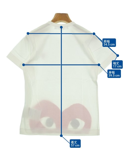 PLAY COMME des GARCONS เสื้อยืด/เสื้อท็อปส์