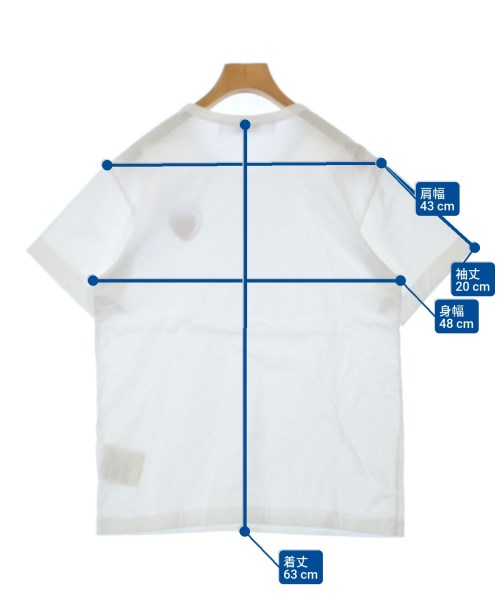 PLAY COMME des GARCONS เสื้อยืด/เสื้อท็อปส์