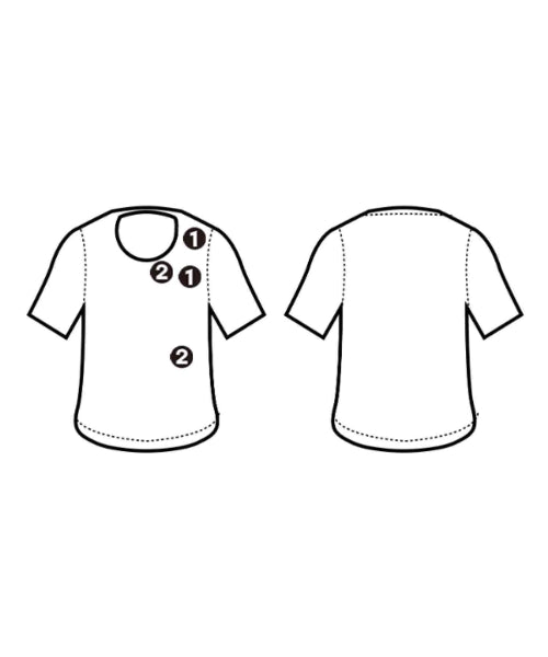PLAY COMME des GARCONS เสื้อยืด/เสื้อท็อปส์