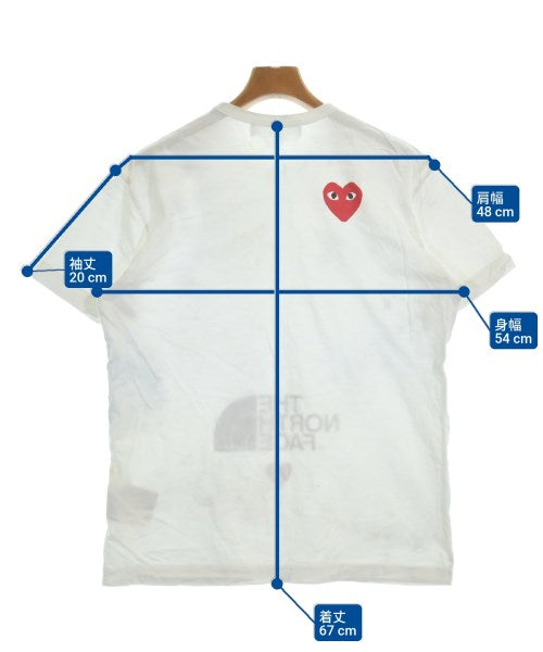 PLAY COMME des GARCONS เสื้อยืด/เสื้อท็อปส์