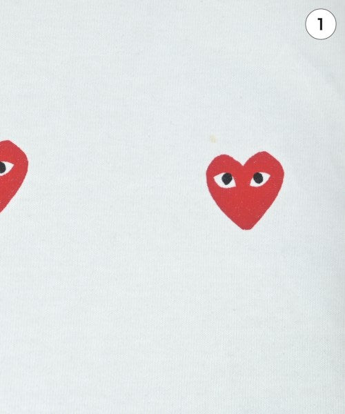 PLAY COMME des GARCONS เสื้อยืด/เสื้อท็อปส์