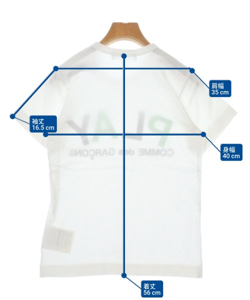 PLAY COMME des GARCONS เสื้อยืด/เสื้อท็อปส์