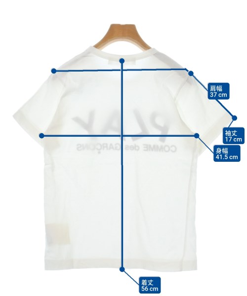 PLAY COMME des GARCONS เสื้อยืด/เสื้อท็อปส์