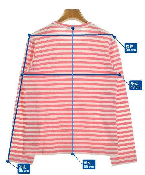 PLAY COMME des GARCONS เสื้อยืด/เสื้อท็อปส์