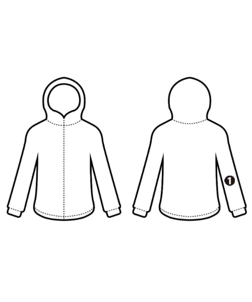 PLAY COMME des GARCONS เสื้อฮู้ด