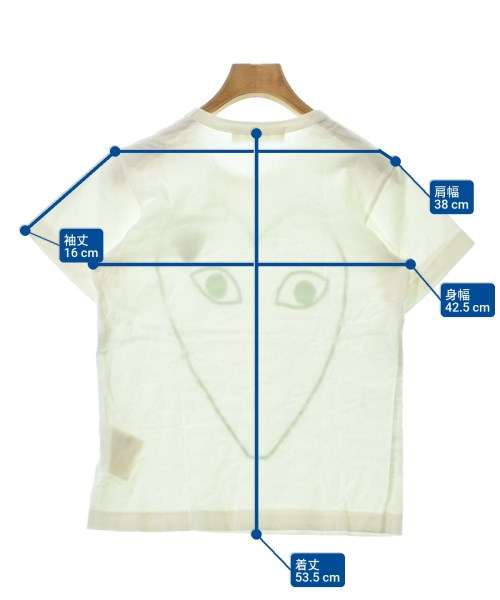 PLAY COMME des GARCONS เสื้อยืด/เสื้อท็อปส์