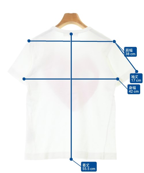 PLAY COMME des GARCONS เสื้อยืด/เสื้อท็อปส์