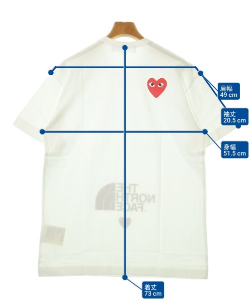 PLAY COMME des GARCONS เสื้อยืด/เสื้อท็อปส์