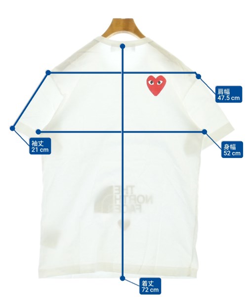 PLAY COMME des GARCONS เสื้อยืด/เสื้อท็อปส์