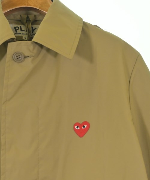 PLAY COMME des GARCONS เสื้อคลุมคอปก Soutien