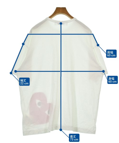 PLAY COMME des GARCONS เสื้อยืด/เสื้อท็อปส์