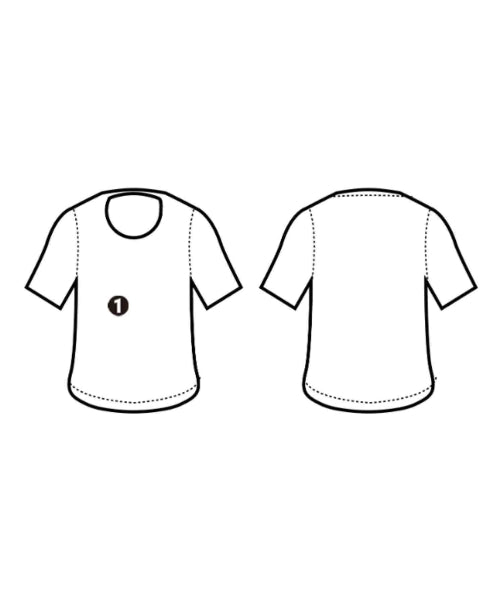 PLAY COMME des GARCONS เสื้อยืด/เสื้อท็อปส์