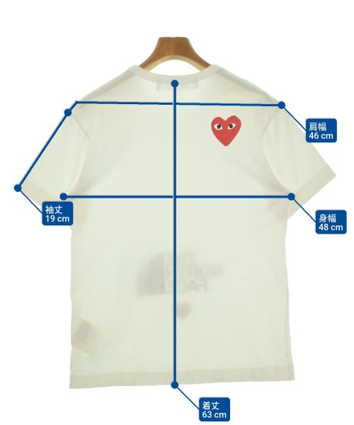 PLAY COMME des GARCONS เสื้อยืด/เสื้อท็อปส์