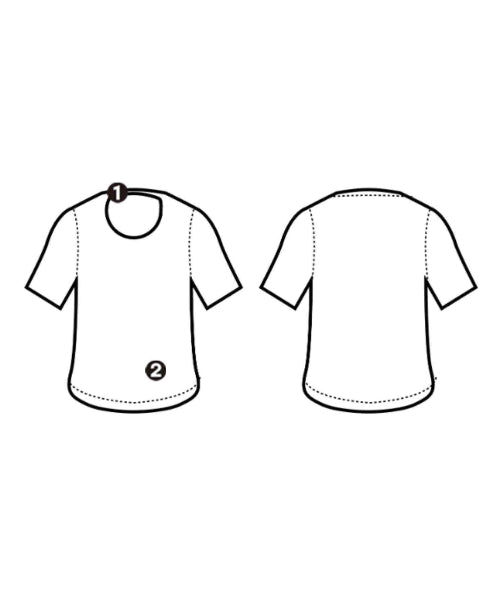 PLAY COMME des GARCONS เสื้อยืด/เสื้อท็อปส์