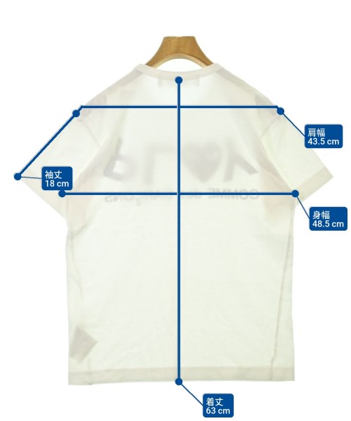 PLAY COMME des GARCONS เสื้อยืด/เสื้อท็อปส์